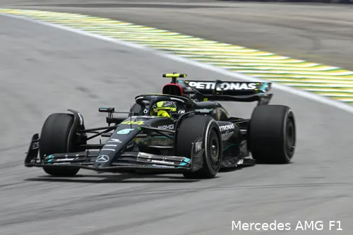 lewis hamilton mercedes brazilie 2023