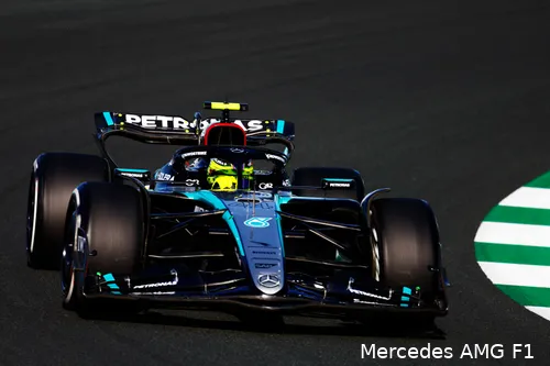 lewis hamilton mercedes w15 saoedi arabie