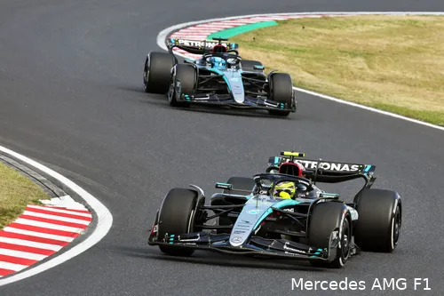 lewis hamilton george russell mercedes japan