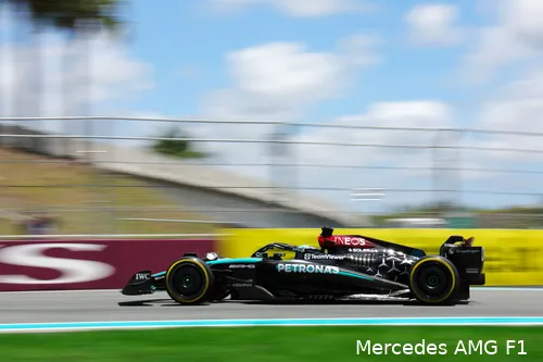Volgens Russell is er licht aan het einde van de tunnel voor Mercedes: 'We begrijpen waarom we er nu zo voor staan' (Foto: Mercedes AMG F1)<br>