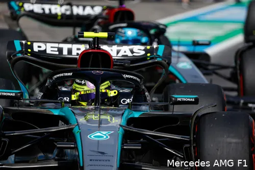 mercedes lewis hamilton oostenrijk sprint 2024