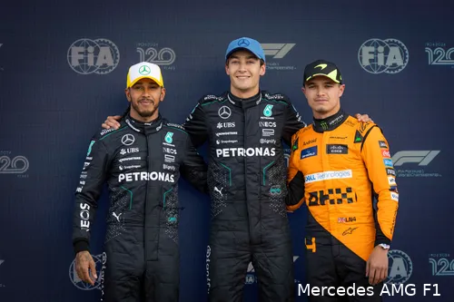 Het trio van Britse coureurs zal met de komst van Bearman in 2025 een kwartet worden.