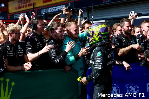 lewis hamilton racedag belgie 2024 mercedes team