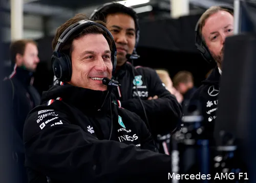 toto wolff mercedes 2024 blij