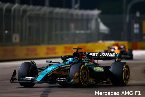 mercedes george russell singapore gp zondag 2024 3