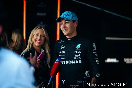 george russell mexico kwalificatie zaterdag mercedes 2024