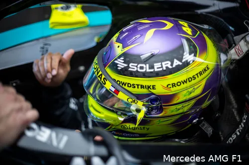 lewis hamilton usa mercedes cota vrijdag 2024