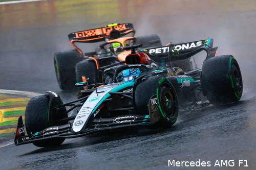 george russell mercedes lando norris 2024 brazilie mclaren