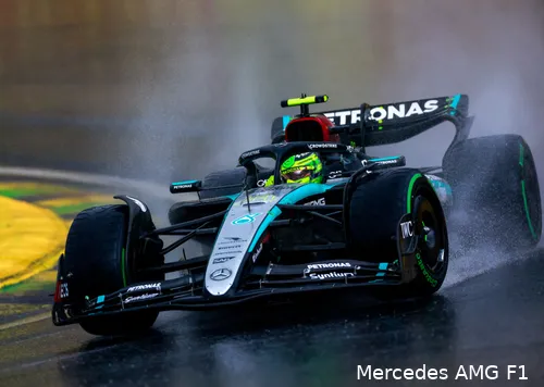 lewis hamilton brazilie regenrace zondag mercedes 2024