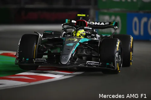 lewis hamilton vt2 mercedes w15 las vegas 1