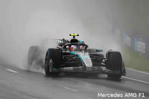 andrea kimi antonelli mercedes zondag race melbourne 2025
