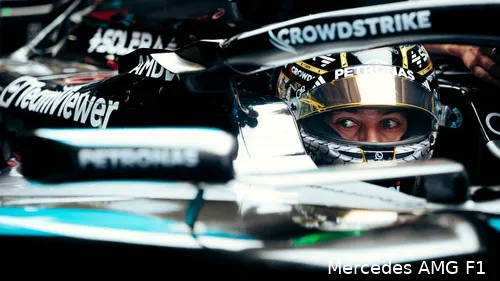 Russell start de Grand Prix van China vanaf P2.