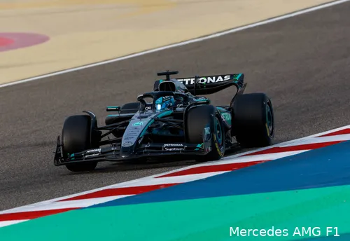 Russell heeft vertrouwen in het aankomende seizoen met Mercedes.&nbsp;