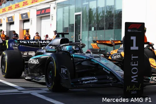 george russell 2025 canada kwalificatie poleposition