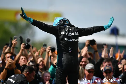 george russell win canada 2025