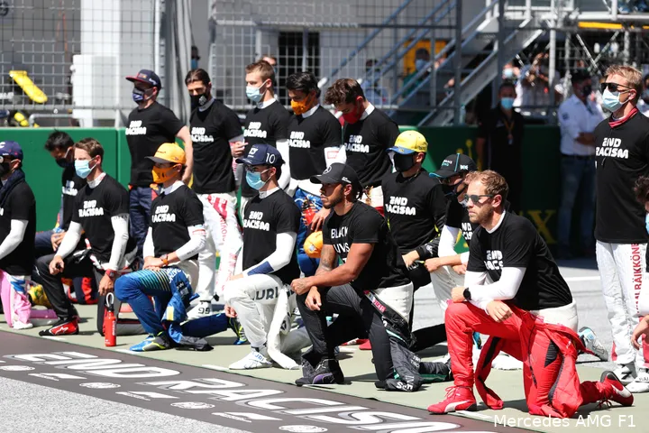 <i>In het verleden hebben met name Hamilton en Vettel zich uitgesproken over politieke kwesties.</i>