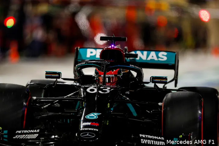 george russell mercedes sakhir