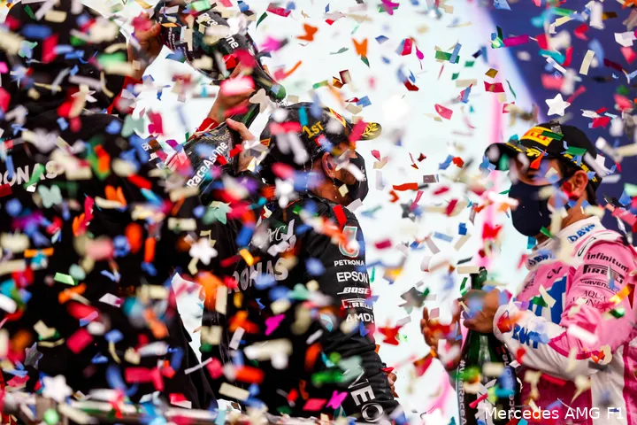 De zevenvoudig wereldkampioen heeft keer op keer op de hoogste trede van het podium mogen staan. (Foto: Mercedes AMG F1)