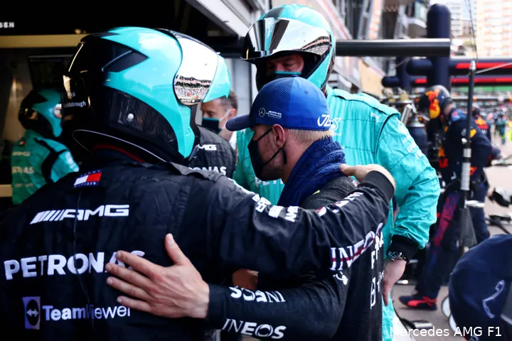 valtteri bottas mercedes monaco