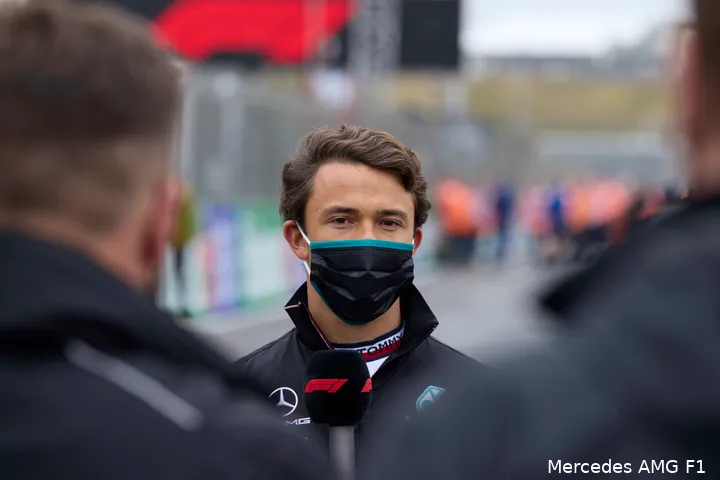 nyck de vries mercedes zandvoort dutch gp