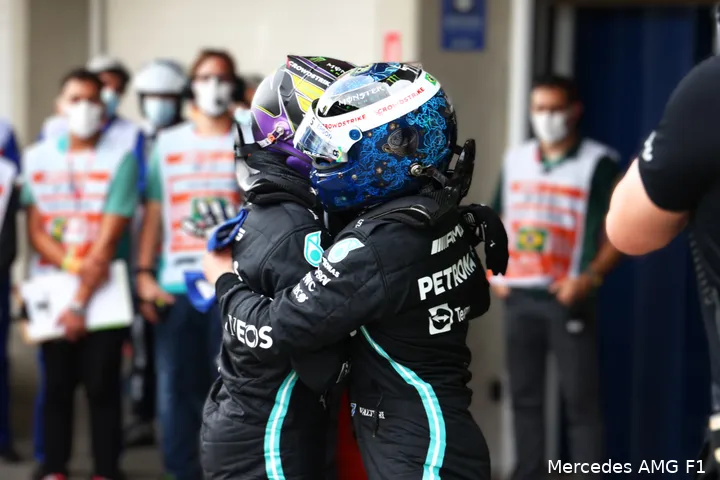 lewis hamilton valtteri bottas mercedes