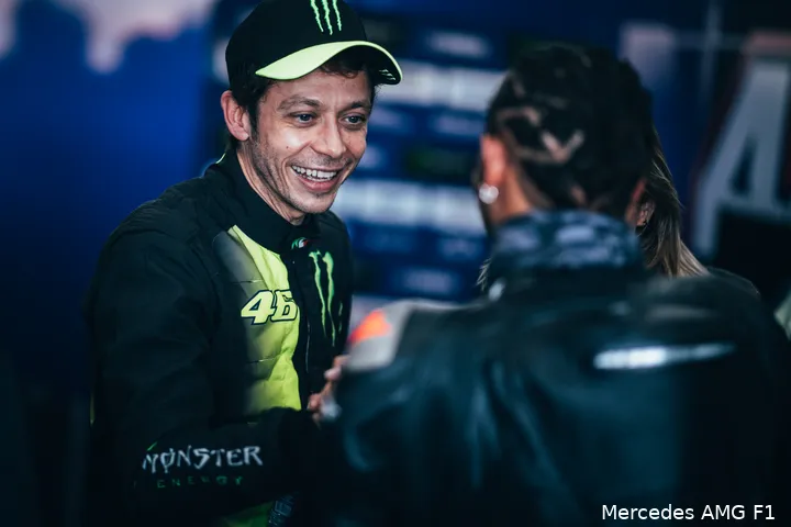 valentino rossi mercedes