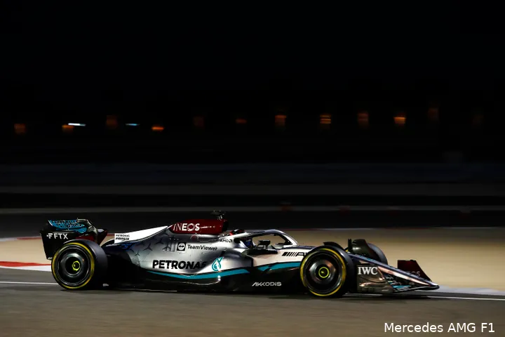 <i>Porpoising riep al vroeg in het seizoen Mercedes een halt toe.&nbsp;</i>