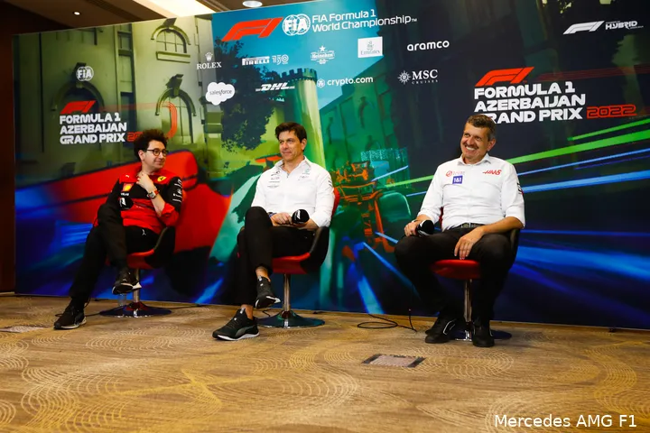 baku 2022 steiner binotto wolff