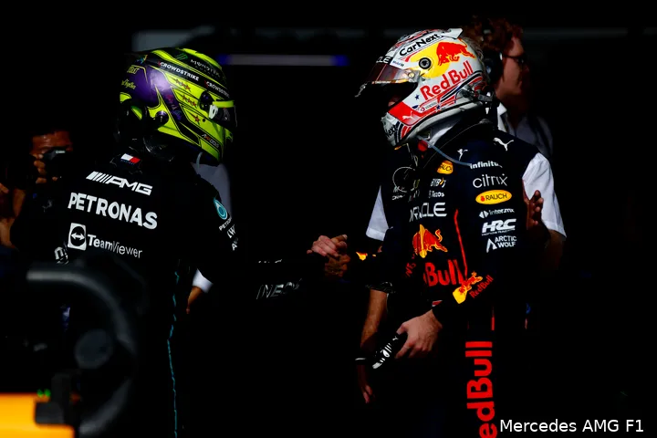 lewis hamilton max verstappen mercedes red bull racing f1 gp verenigde staten 2022