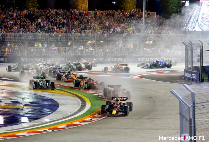 start f1 gp singapore 2022