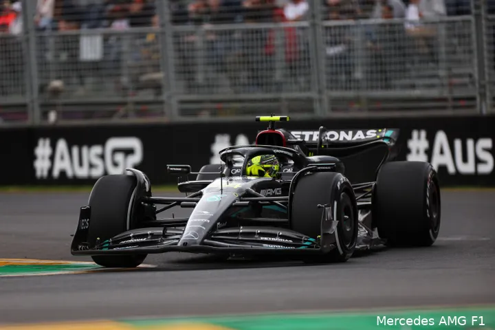 Kwalificatie Grand Prix van Australië, Lewis Hamilton, 2023 (Foto:
Mercedes AMG F1)