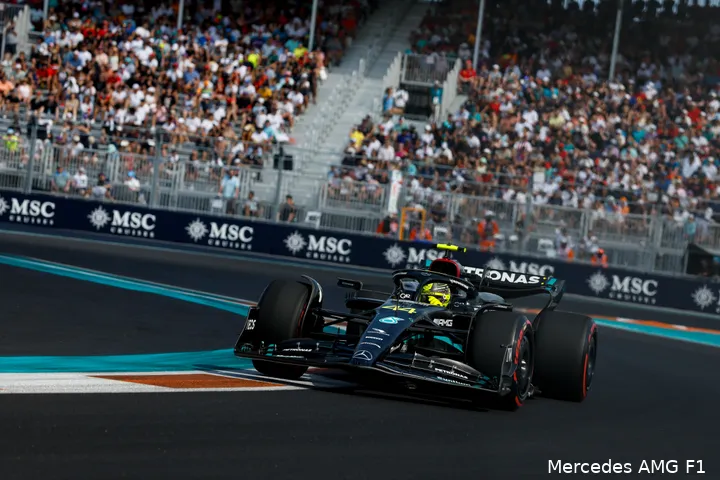 Lewis Hamilton, kwalificatie GP Miami 2023 (Foto:
Mercedes AMG F1)