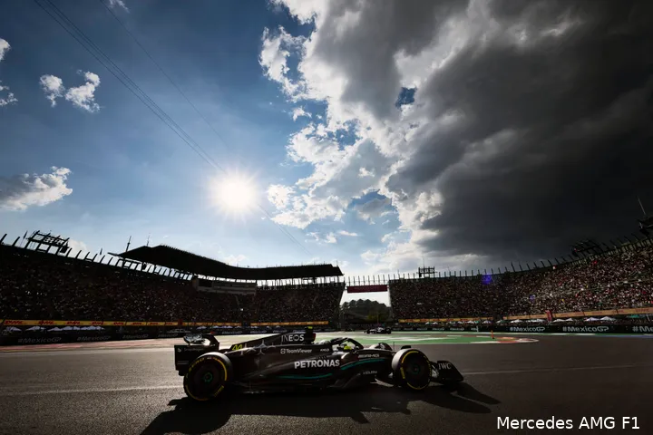 russell gpmexico2023 mercedes