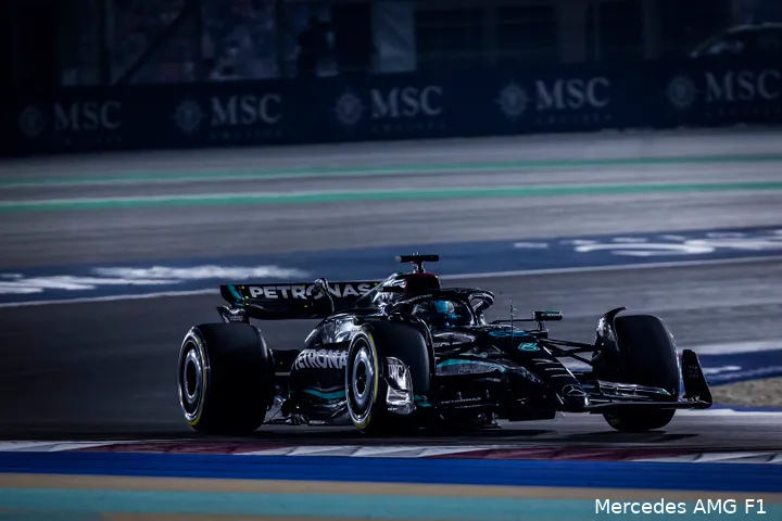 russell mercedes qatar