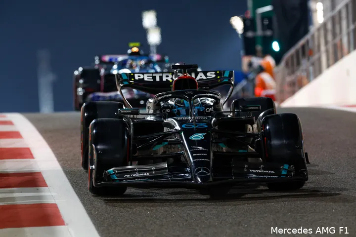 george russell mercedes abudhabi