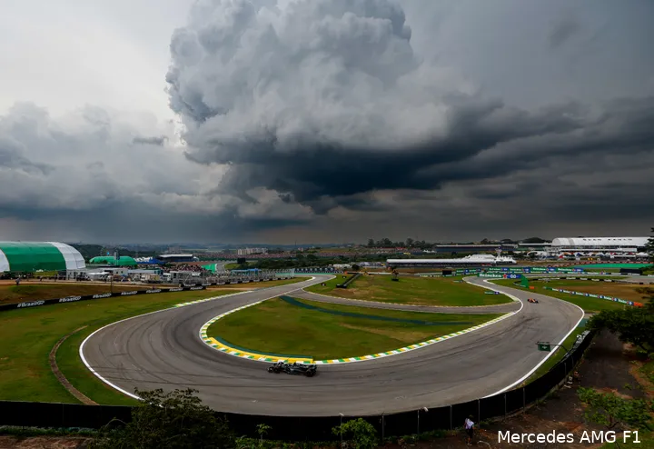 Wind en weer, Autódromo José Carlos Pace, Grand Prix van São Paulo 2023, Kwalificatie.