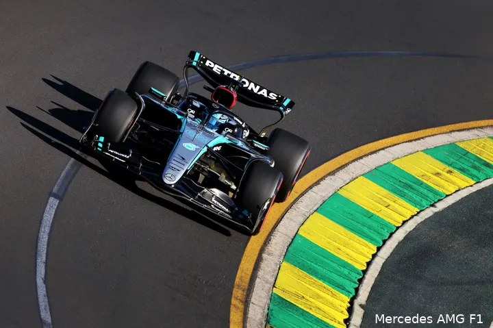 george russell gpaustralie mercedes