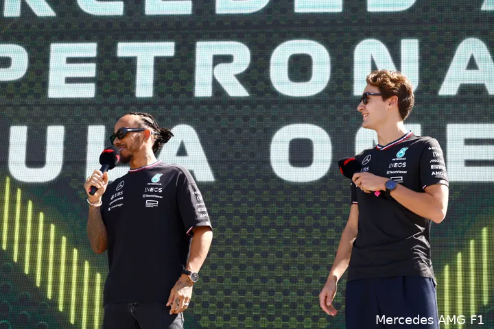 Wolff heeft vooral veel vertrouwen in coureurs Hamilton en Russell. (Foto: Mercedes AMG F1)