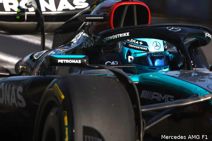george russell mercedes australie 2