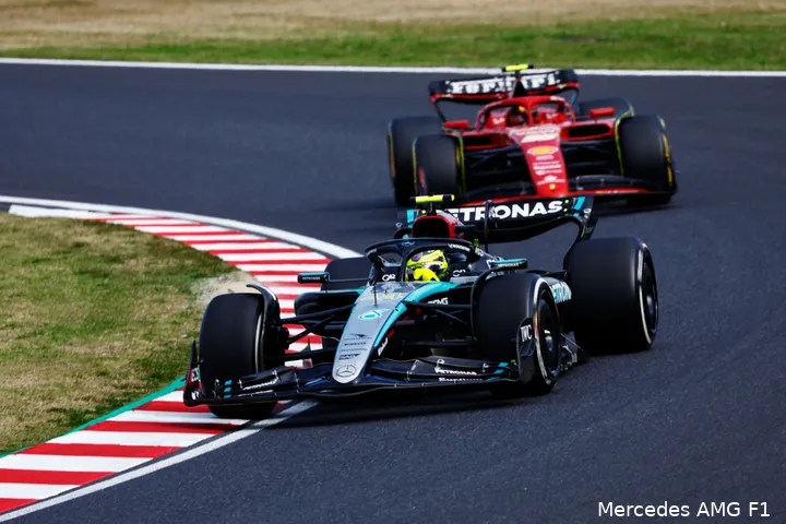 lewis hamilton george russell mercedes japan