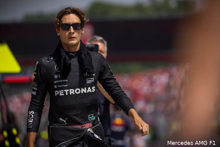 mercedes gp emilia romagna imola 2024 russell
