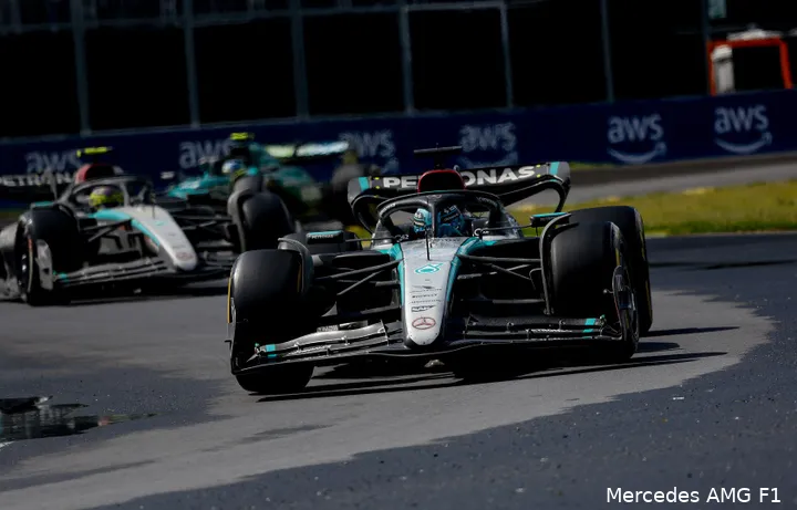 mercedes 2024 canada montreal russell