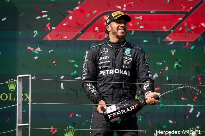 Mercedes won in Oostenrijk, Silverstone en in België.