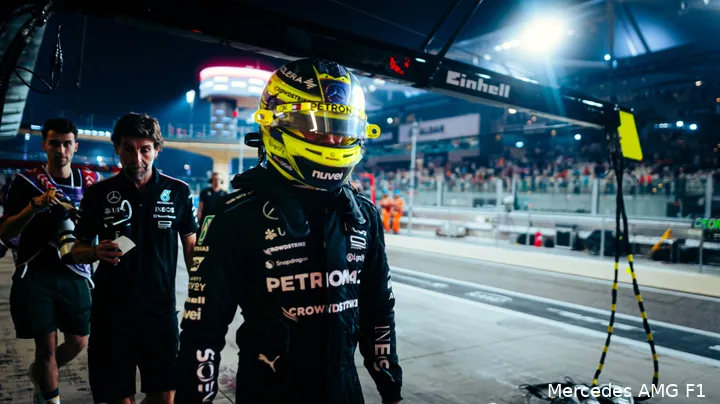 lewis hamilton mercedes gp abu dhabi vrijdag 2024 7