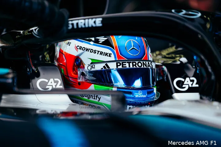 andrea kimi antonelli mercedes testdag 3 bahrein 2025