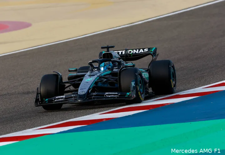 Russell heeft vertrouwen in het aankomende seizoen met Mercedes.&nbsp;