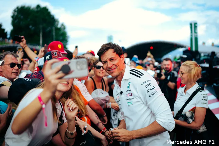 mercedes toto wolff gp oostenrijk 2025 vrijdag