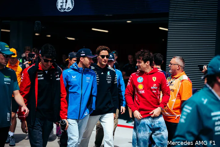 george-russell-mercedes-esteban-ocon-charles-leclerc-pierre-gasly-lance-stroll-gp-hongarije-2025-zondag