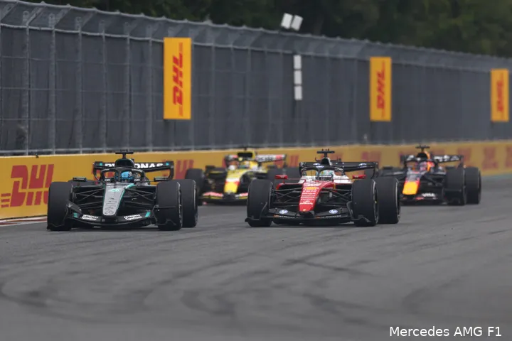 Russell-Leclerc-Verstappen