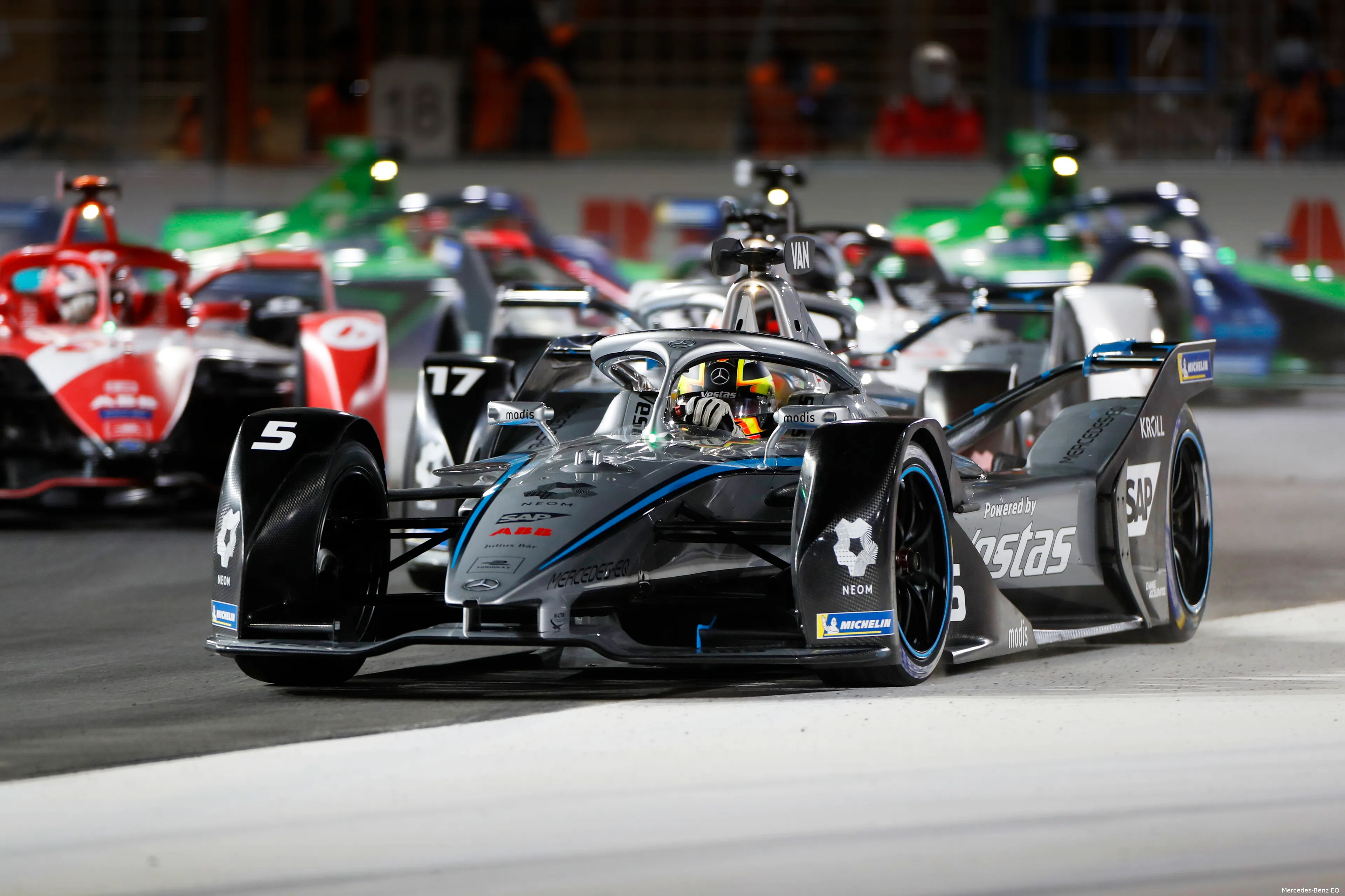 Vandoorne vooraan Formule E Saoedi Arabie